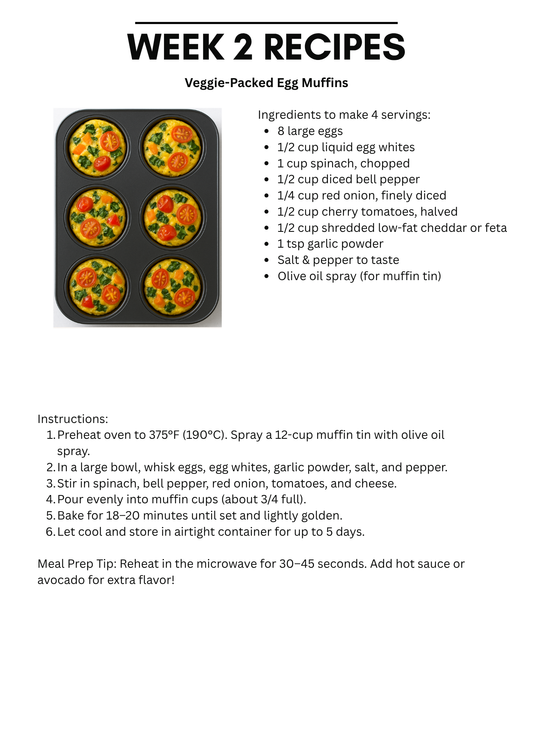 Prep Better- 14 Day Meal Prep Plan