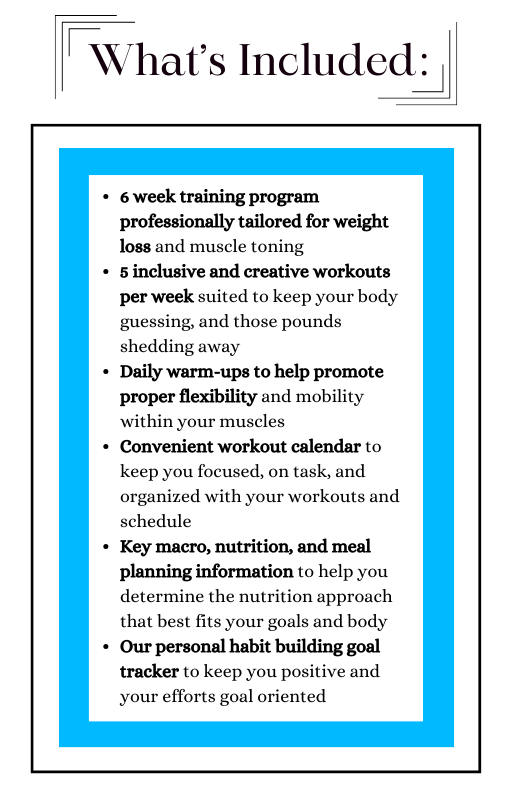 Trim & Tone AT HOME- A Strength Training & Fat Loss Program