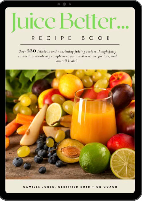 Juice Better Recipe Book Cmgetfit